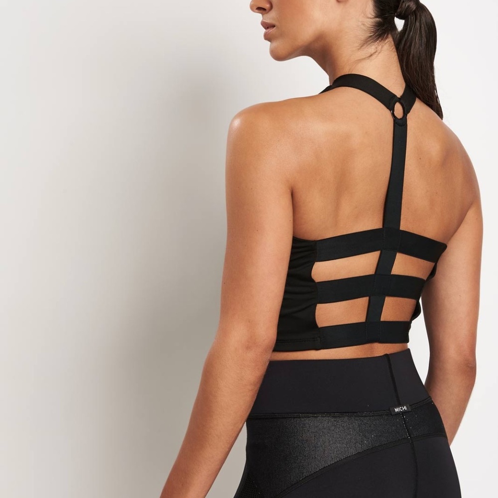 Michi Matrix Bustier - Black SIZE S